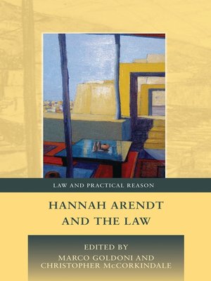 cover image of Hannah Arendt and the Law
